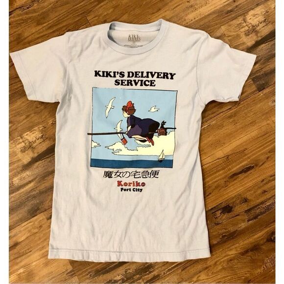 VNT Kiko’s Delivery Service Japanese T Shirt 1989 Unisex Koriko Studio Ghibli - Picture 10 of 11